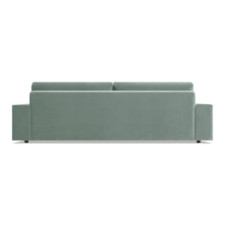 Esker Large Sofa in Breezy Blue Velvet - Angle 8