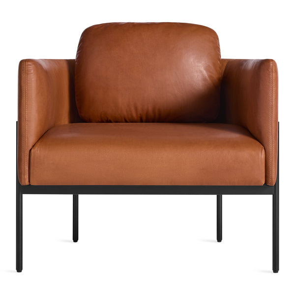 Getup Lounge Chair en Toffee Leather - ángulo 1