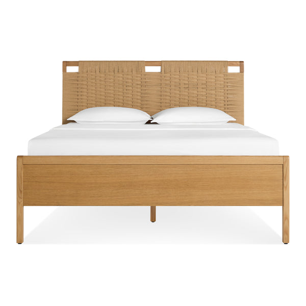 Over-Under Bed in White Oak - Angle 1