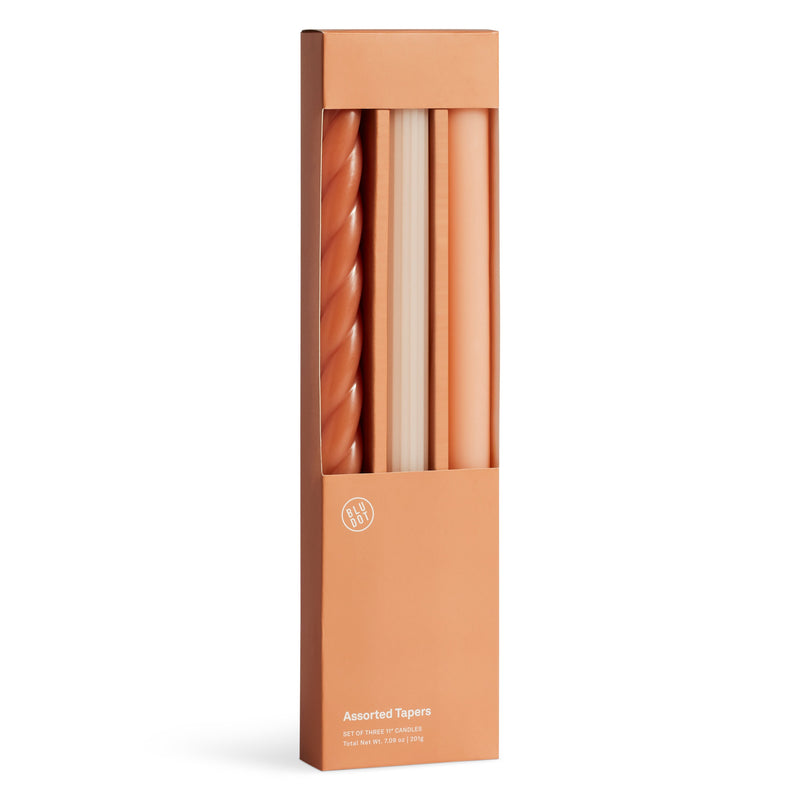 Blu Dot Taper Candle Set en Color Mix 2