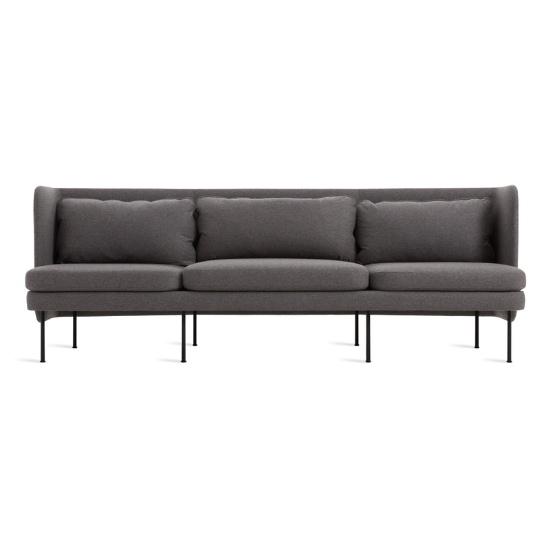 Bloke 95" Sofa in Gabro Grey