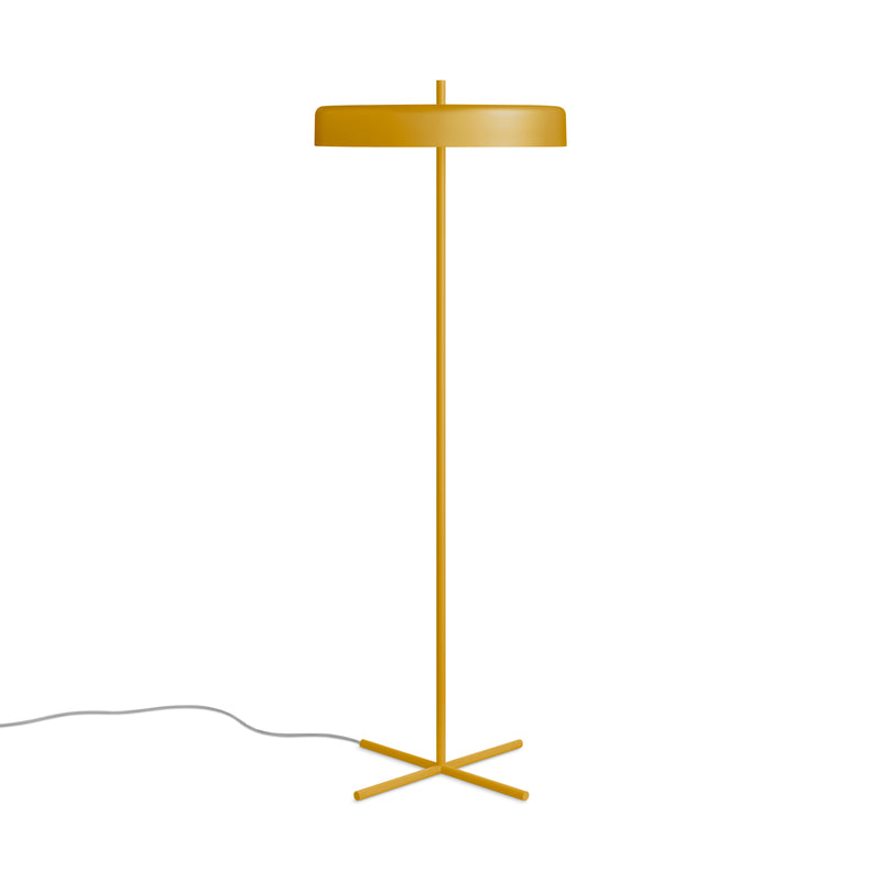 Bobber Floor Lamp in Mustard