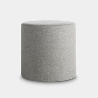 Small Bumper Ottoman in Light Vesper Grey