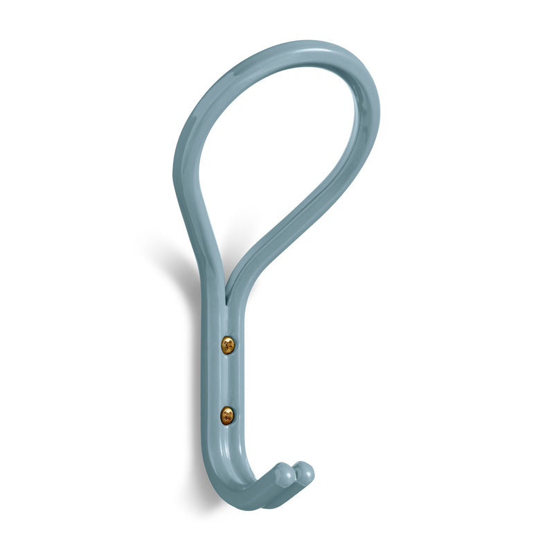 Clove Large Wall Hook en Grey Blue