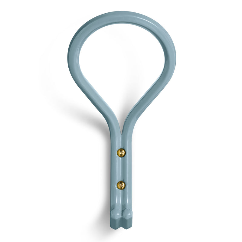 Clove Large Wall Hook en Grey Blue
