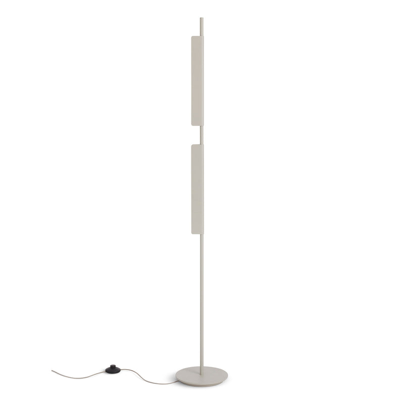 Cowl Floor Lamp in Putty