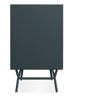 Dang 6 Drawer Dresser in Navy Green - Angle 5