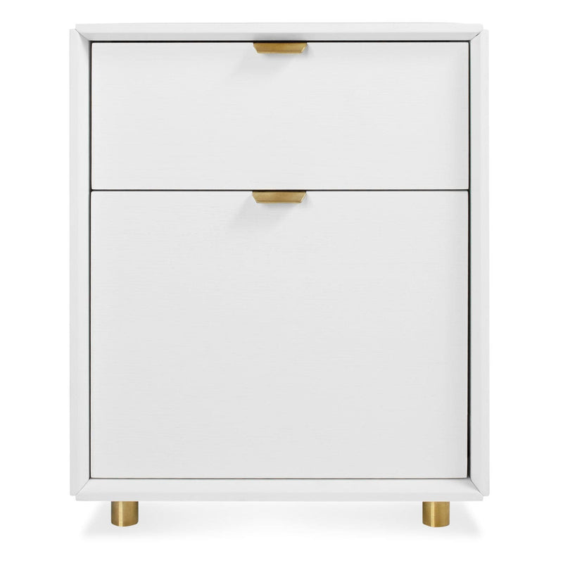 Dang File Pedestal in White