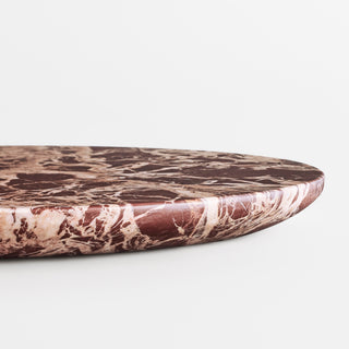 Delicious Small Marble Tray in Cherry Marble - Angle 4