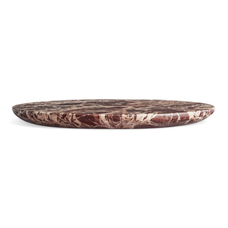 Delicious Small Marble Tray in Cherry Marble - Angle 5