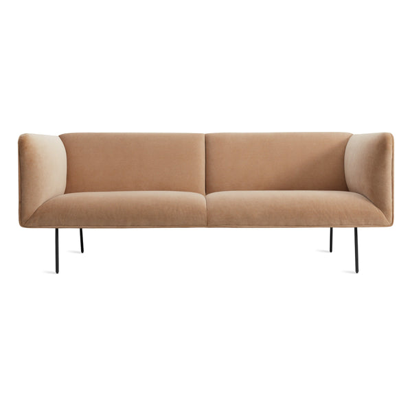 Dandy 86" Sofa in Camel Velvet - Angle 1