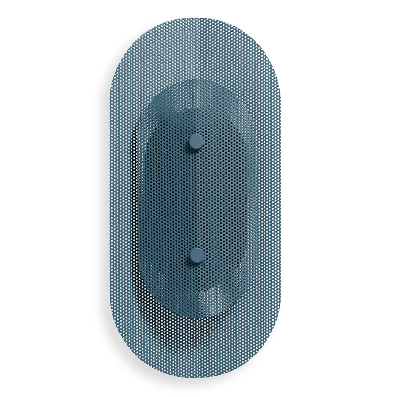 Filter Sconce in Marine Blue