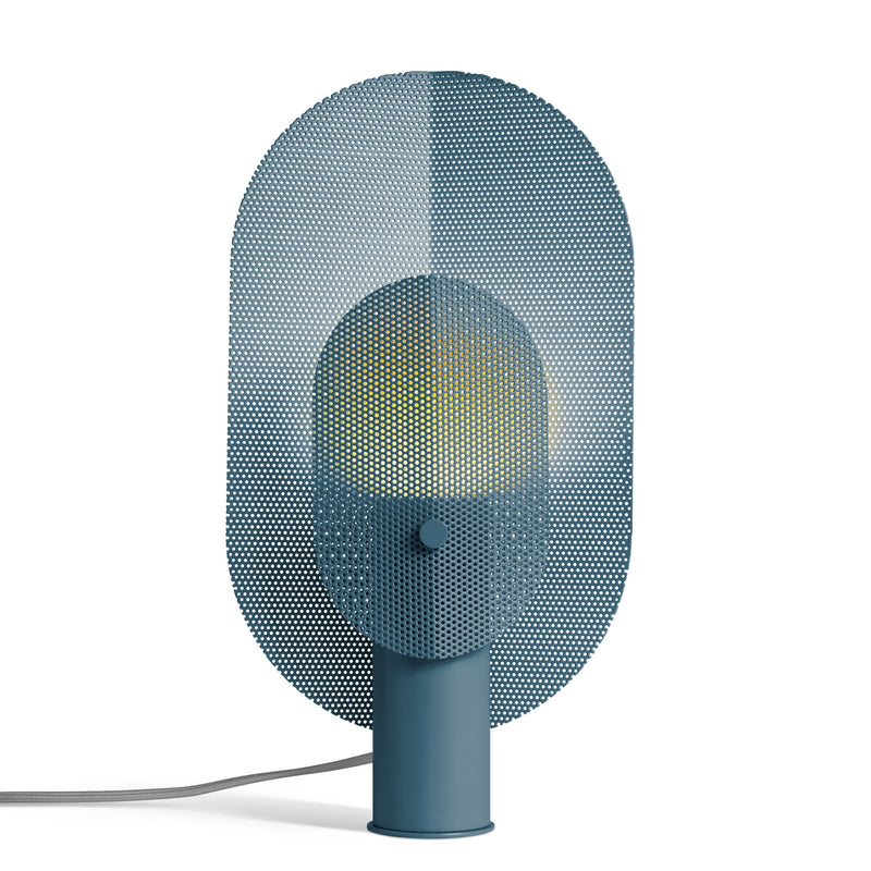 Filter Table Lamp in Marine Blue