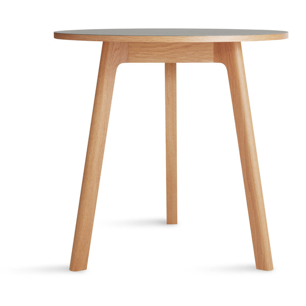 Apt Café Table in Putty / White Oak - Angle 1