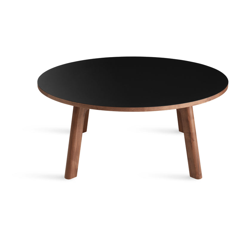 Apt Coffee Table in Black / Walnut