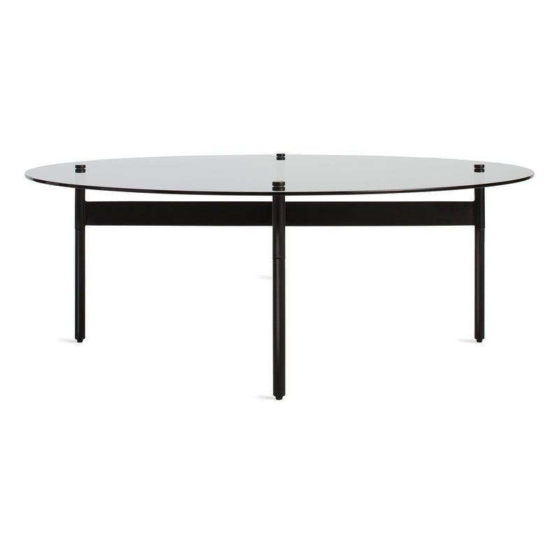 Flume Round Coffee Table in Black