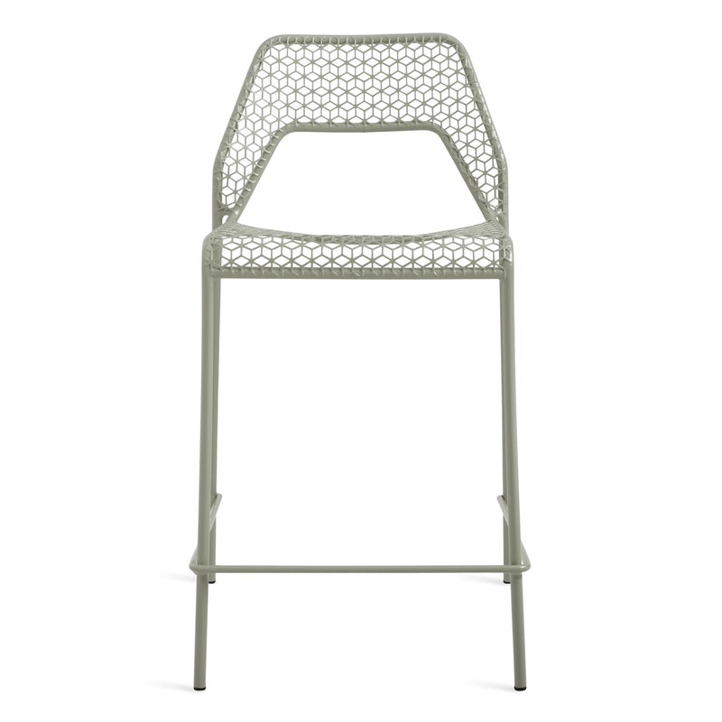 Hot Mesh Stool in Grey Green