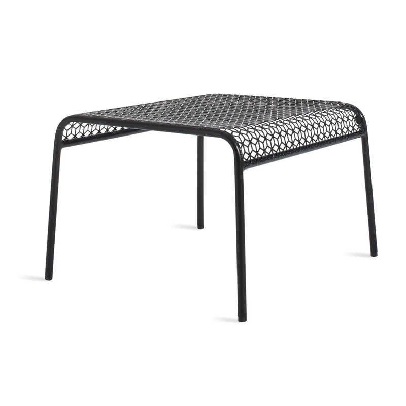 Hot Mesh Ottoman in Black