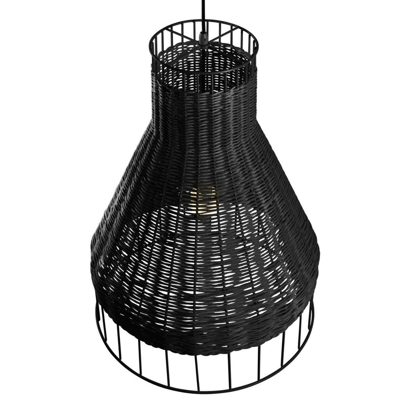 Laika Medium Plus Pendant Light in Black - Angle 2