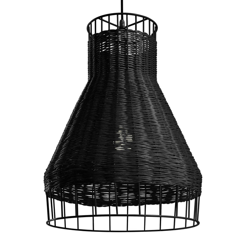 Laika Medium Plus Pendant Light in Black - Angle 1
