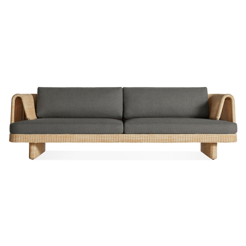 Loophole Outdoor 3 Seat Sofa in Toohey Charcoal