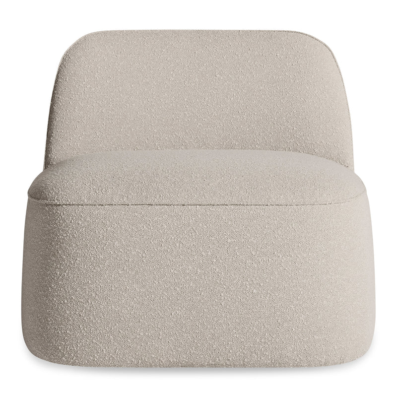 Looksee Swivel Lounge Chair in Kelso Sand