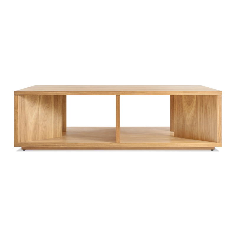 Low Space Coffee Table in White Oak