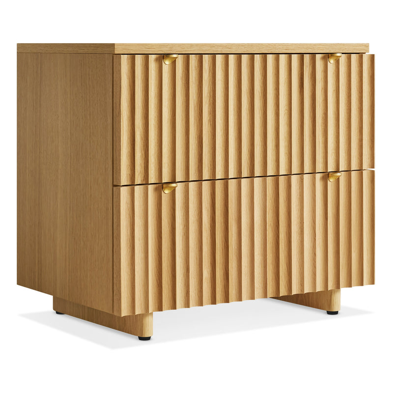Murmur Nightstand in White Oak