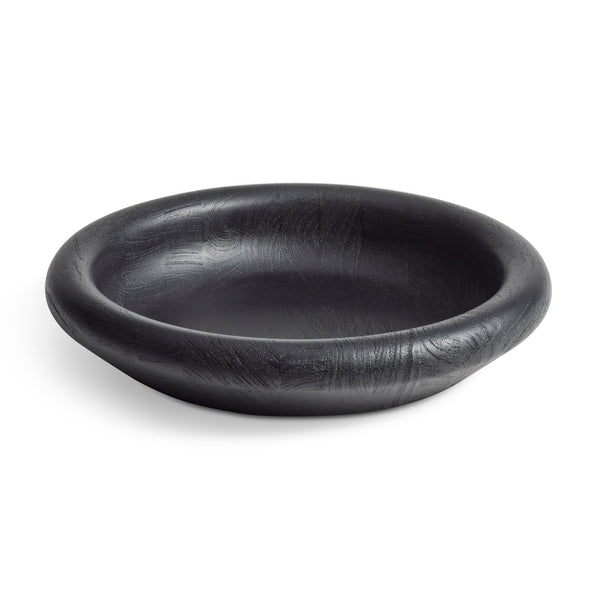 Nest Large Bowl in Black-Stained Acacia - Angle 1