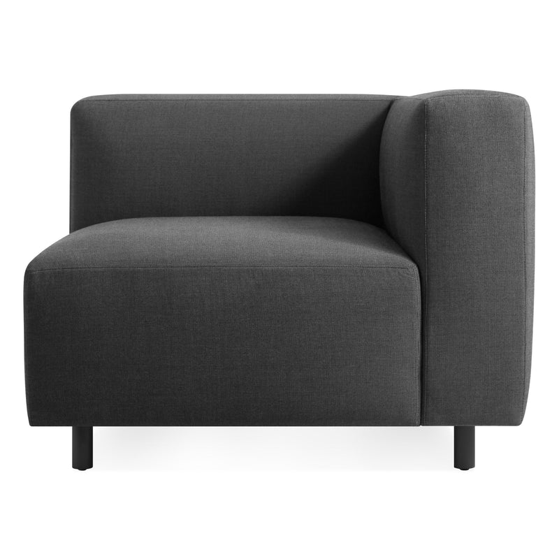 9 Yard Outdoor Corner in Sunbrella Coal