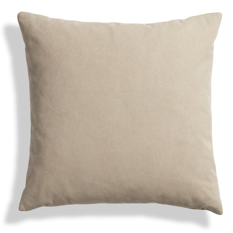 Signal 20" Square Pillow in Loden Green Velvet - Angle 2