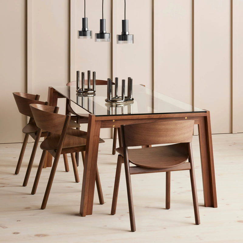Rad Small Candelabra in Brass