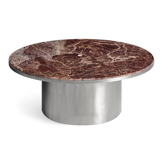 Plateau Coffee Table in Cherry Marble - Angle 2