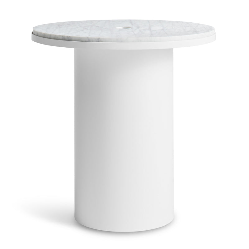 Plateau Side Table in White