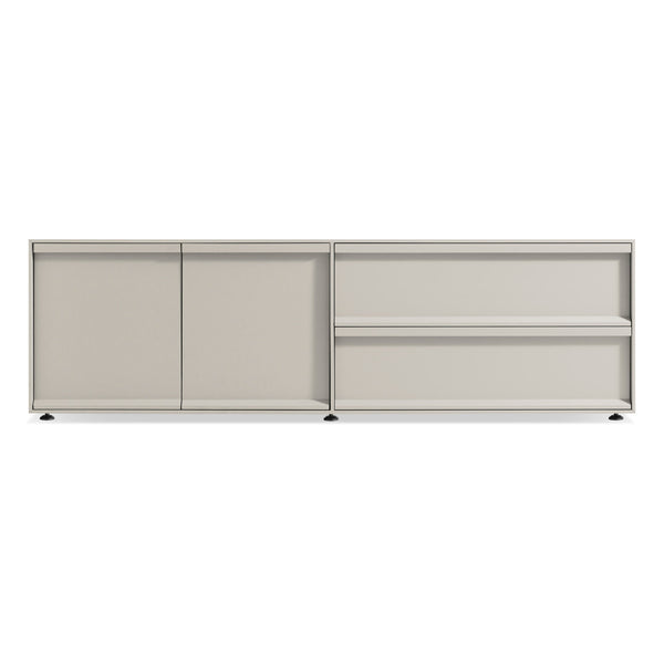 Superchoice 2 Door / 2 Drawer Console in Putty - Angle 1