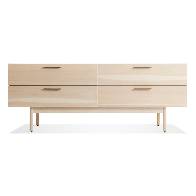 Shale 4 Drawer Dresser in Hickory