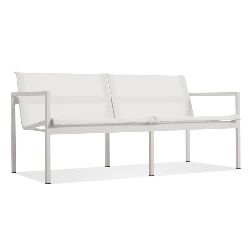 Skiff Outdoor 2 Seat Sofa in White
