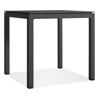 Skiff Outdoor Low Side Table in Carbon - Angle 4