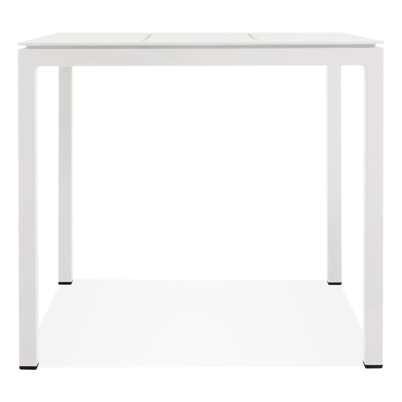 Skiff Outdoor Tall Side Table in White