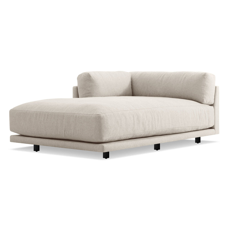 Sunday Chaise en Sanford Linen