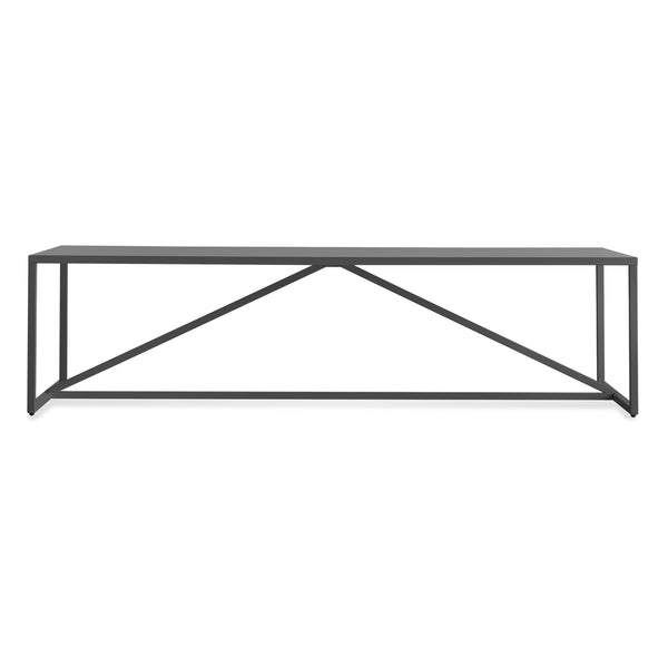 Strut Coffee Table in Slate - Angle 1