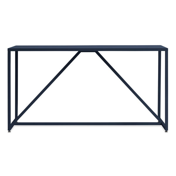 Strut Dining Table in Navy - Angle 1