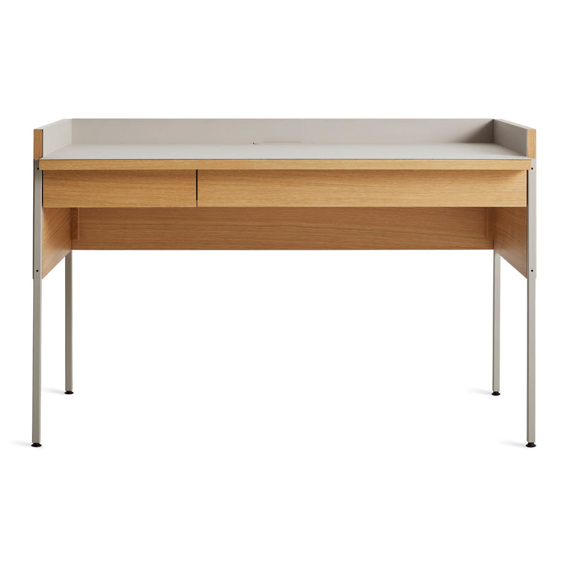 Tabloid Desk en White Oak / Putty