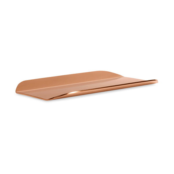 Twofold Small Tray in Copper - Angle 1