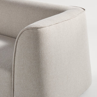 Thataway Small Angled Sectional Sofa in Maharam Mantle in Future - Angle 6