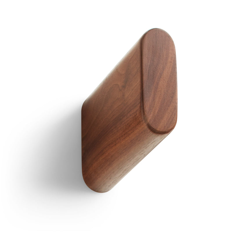 Wook Wall Hook in Walnut