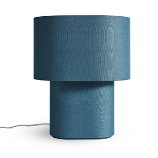 Hilla Large Table Lamp in Navy - Angle 1