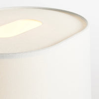 Hilla Small Table Lamp in Linen - Angle 14