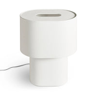 Hilla Small Table Lamp in Linen - Angle 4