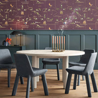 Rad Large Candelabra in Brass - Angle 2